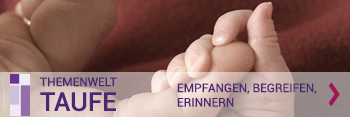 Banner für https://taufe.bayern-evangelisch.de/