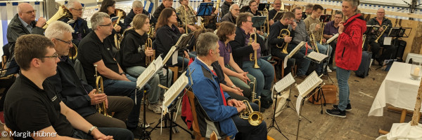 Gottesdienst im Festzelt Frankenberg