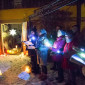 Adventsandacht des Kirchenchors „ProDeo“ mit Stern am 3. Adventsfenster