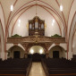 Bild #6: alle drei Kirchenschiffe mit Blick auf die Orgelempore (© Oskar Burkhardt)
