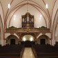 Bild #6: alle drei Kirchenschiffe mit Blick auf die Orgelempore (© Oskar Burkhardt)