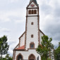 Gesamtbild Osten der St. Johannis-Kirche (© Oskar Burkhardt)