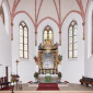 Altarraum der St. Johannis-Kirche (© Oskar Burkhardt)