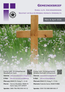 Gemeindebrief März/April 2026 (Titelblatt)