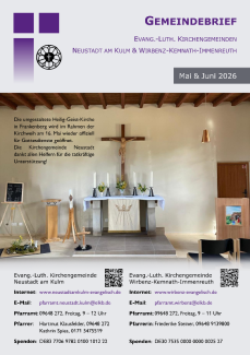 Gemeindebrief Mai/Juni 2026 (Titelblatt)