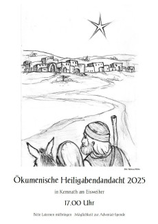 Einladung zur ökumenische Heiligabend-Andacht am Eisweiher (Sa, 24.12.2025, 17 Uhr)