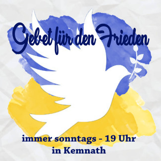 ökumenisches Friedensgebet (Rohling) für 7. Mai 2023 als Plakat