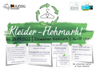 Kleider-Flohmarkt am Eisweiher in Kemnath (25.09.2022)