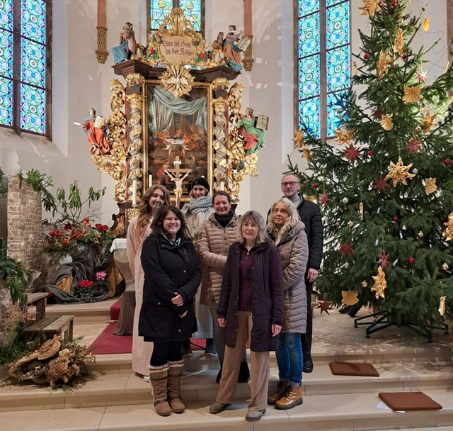 Team des Kindergottesdienstes in Wirbenz (2.1.2024)