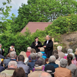 Freiluftgottesdienst am kleinen Kulm