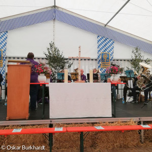 Erntedank- Kirchweihgottesdienst in Wirbenz