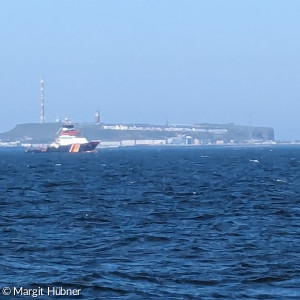 Helgoland in Sicht