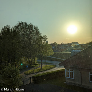 Sonnenuntergang in Büsum