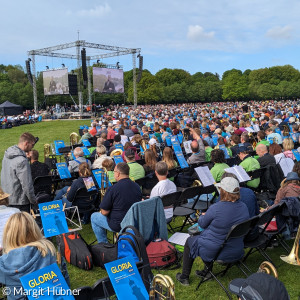 Probe im Stadtpark